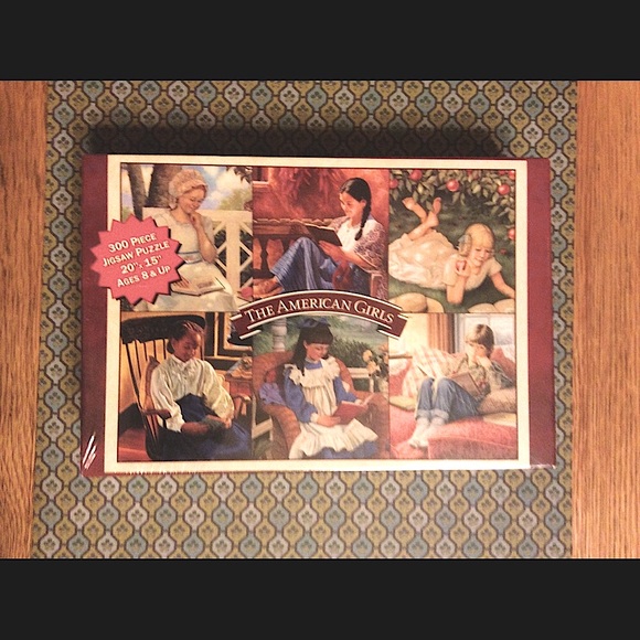 Vintage American Girls Jigsaw & 5 Metal Badges/pin - Picture 2 of 13